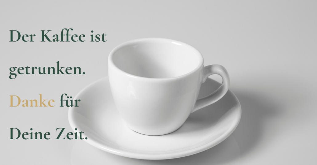 SolfBeat Leere Tasse